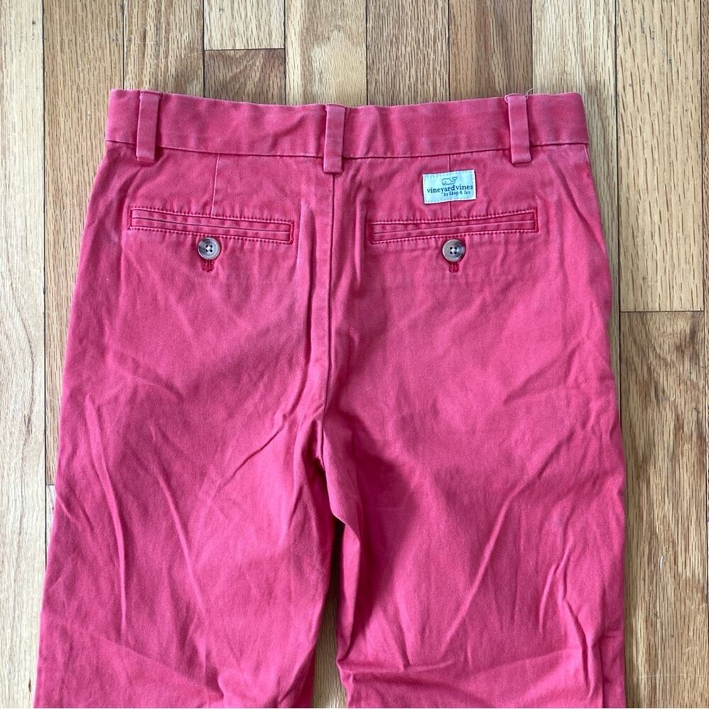 Vineyard Vines Breaker Chinos Boys Size 10 Nantucket Red - Picture 4 of 10